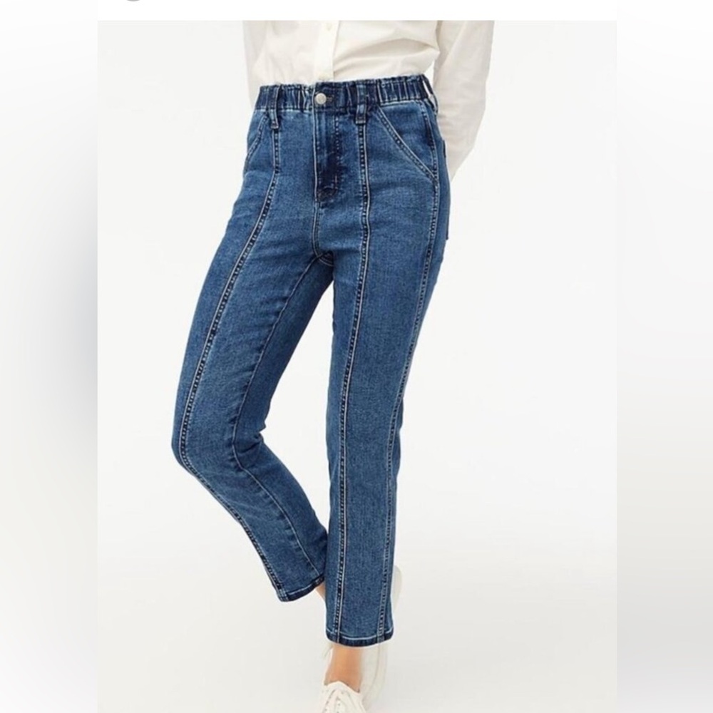 Jcrew front seam jeans